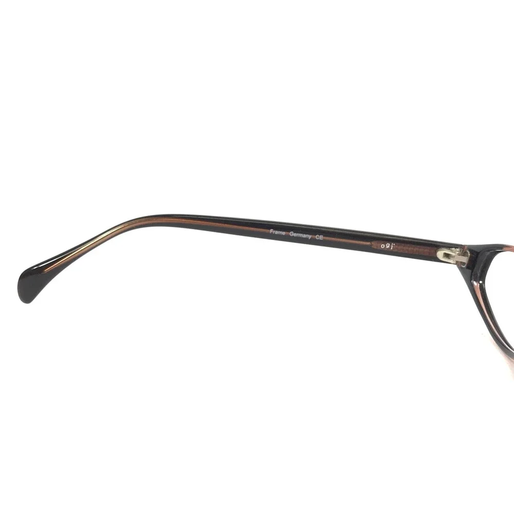 ogi Petite Eyeglasses Frames MOD. A7053 COL. 172 Brown Gray Oval 44-20-140